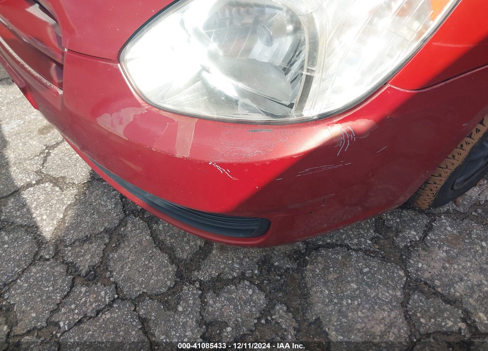 2008 HYUNDAI ACCENT GS VIN: KMHCM36C28U067235