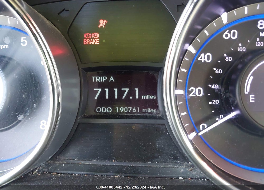 2012 HYUNDAI SONATA GLS VIN: 5NPEB4AC8CH372211
