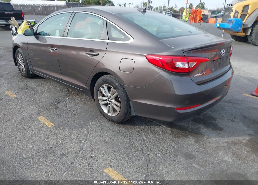 2016 HYUNDAI SONATA SE VIN: 5NPE24AF2GH378408