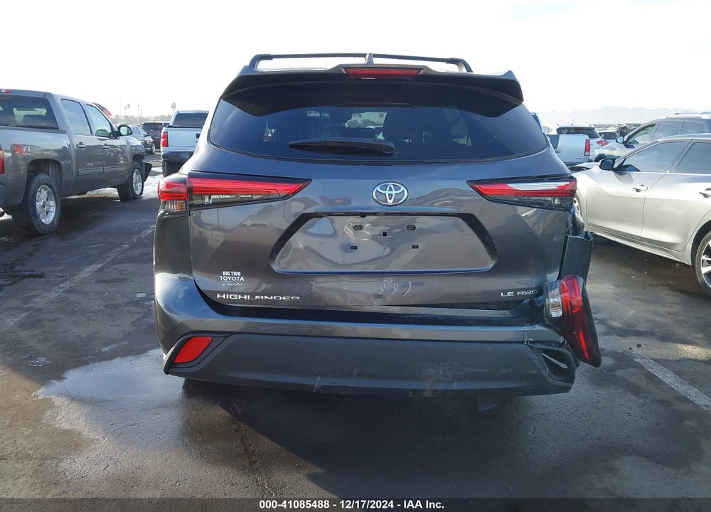 2021 TOYOTA HIGHLANDER LE VIN: 5TDBZRBH9MS535563