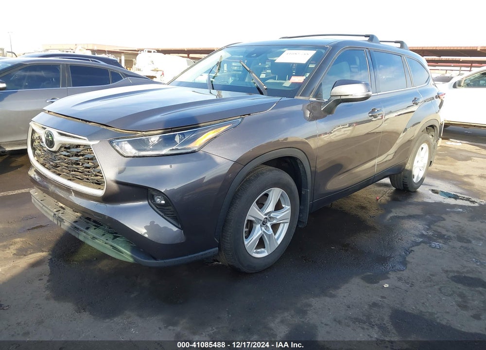 2021 TOYOTA HIGHLANDER LE VIN: 5TDBZRBH9MS535563