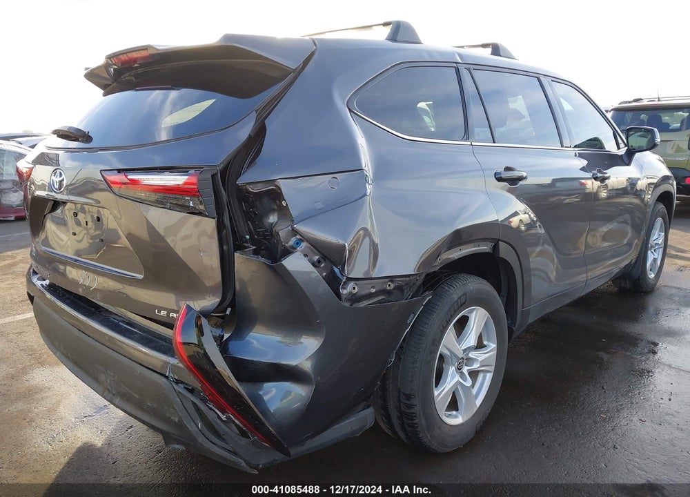 2021 TOYOTA HIGHLANDER LE VIN: 5TDBZRBH9MS535563