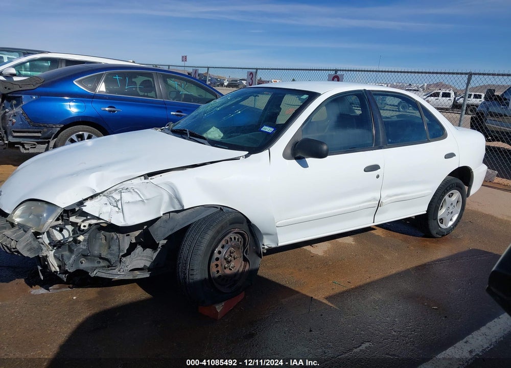 2002 CHEVROLET CAVALIER VIN: 1G1JC524327425515