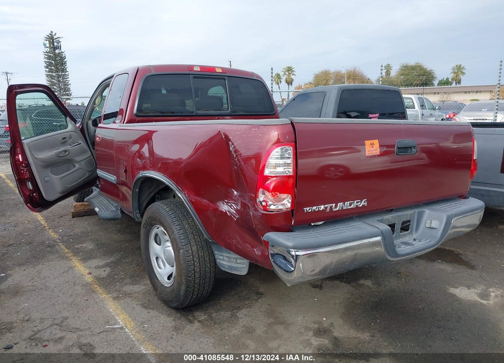 2005 TOYOTA TUNDRA SR5 VIN: 5TBRU34145S452644