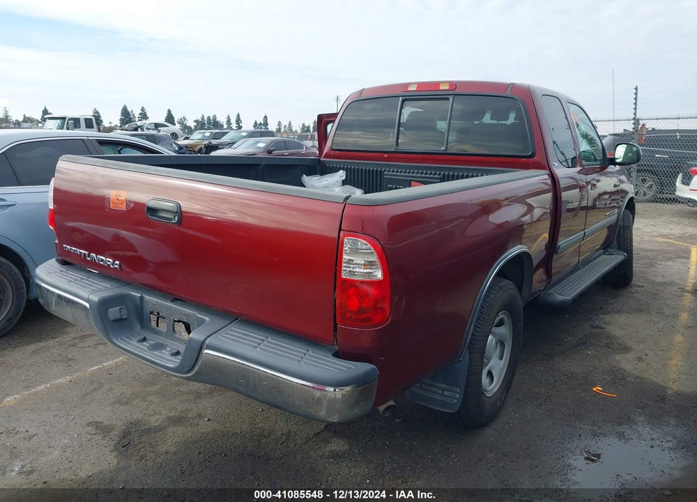 2005 TOYOTA TUNDRA SR5 VIN: 5TBRU34145S452644