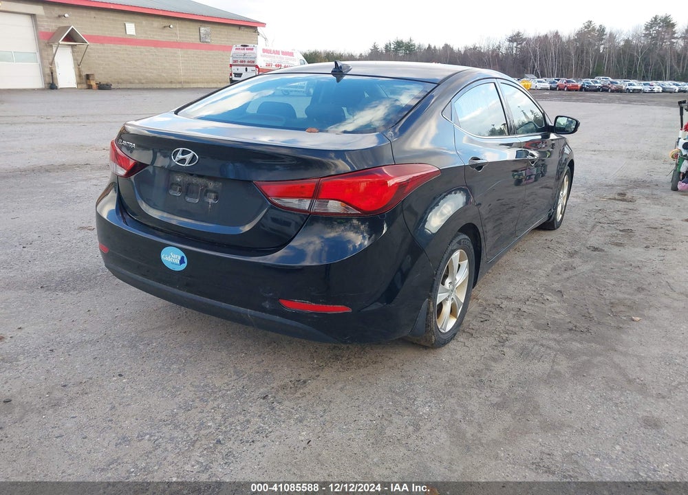 2016 HYUNDAI ELANTRA VALUE EDITION VIN: KMHDH4AE7GU566621