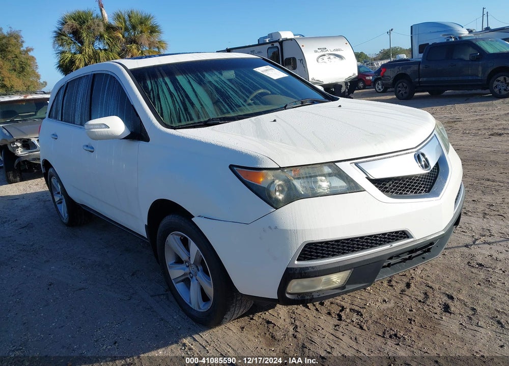 2012 ACURA MDX VIN: 2HNYD2H23CH509079