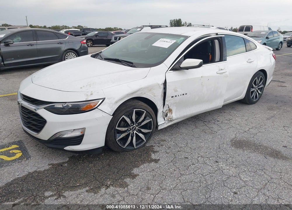 2022 CHEVROLET MALIBU FWD RS VIN: 1G1ZG5STXNF114639