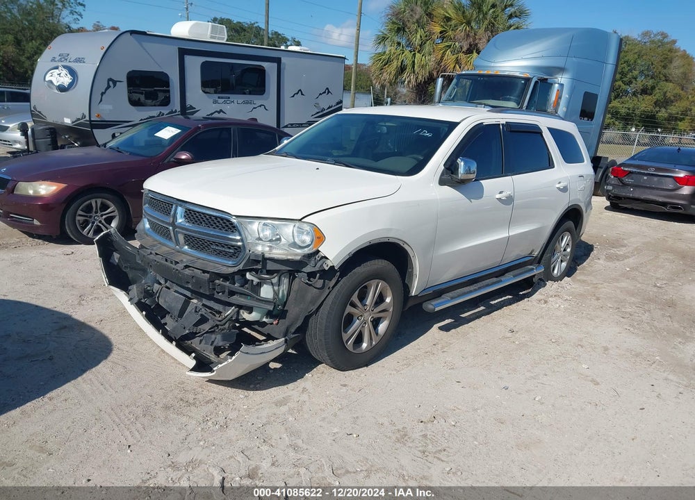 2011 DODGE DURANGO CREW VIN: 1D4RE4GG3BC742626
