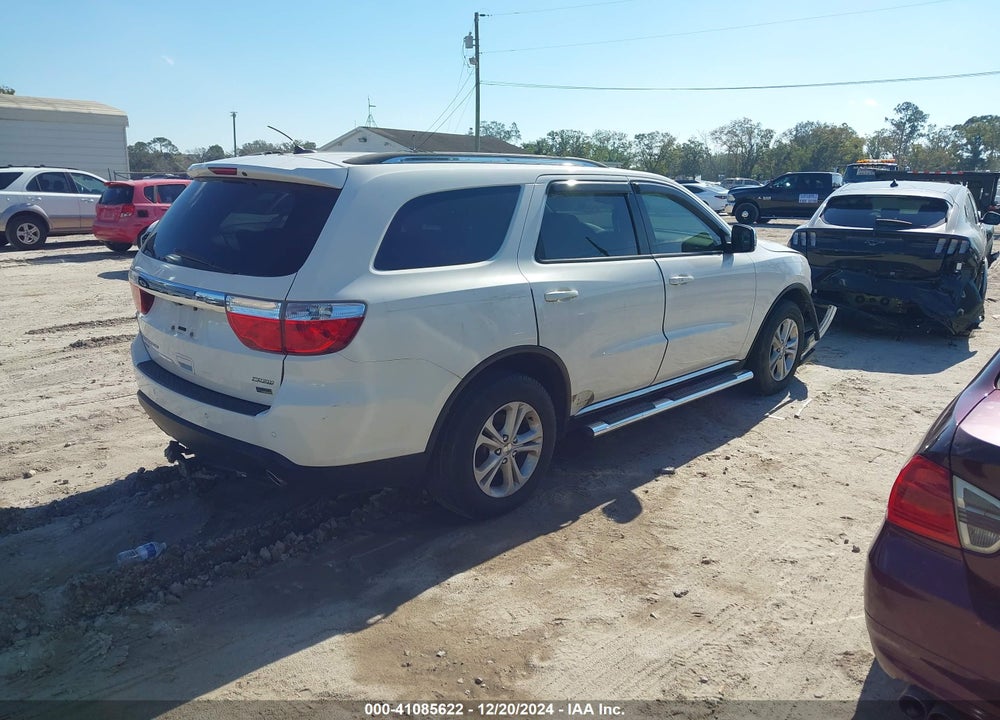2011 DODGE DURANGO CREW VIN: 1D4RE4GG3BC742626