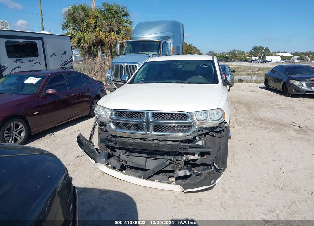 2011 DODGE DURANGO CREW VIN: 1D4RE4GG3BC742626