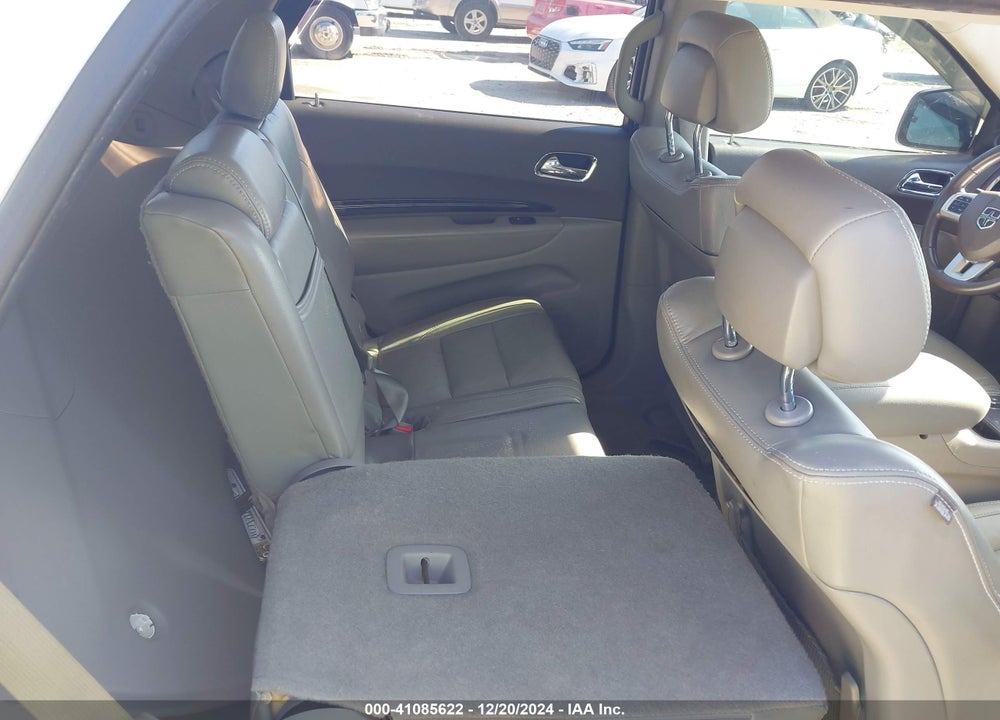 2011 DODGE DURANGO CREW VIN: 1D4RE4GG3BC742626