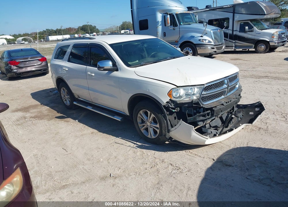 2011 DODGE DURANGO CREW VIN: 1D4RE4GG3BC742626