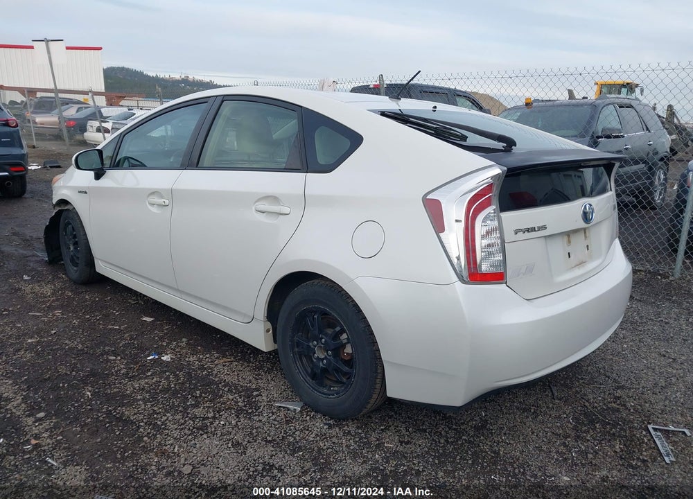 2012 TOYOTA PRIUS TWO VIN: JTDKN3DU0C5436637