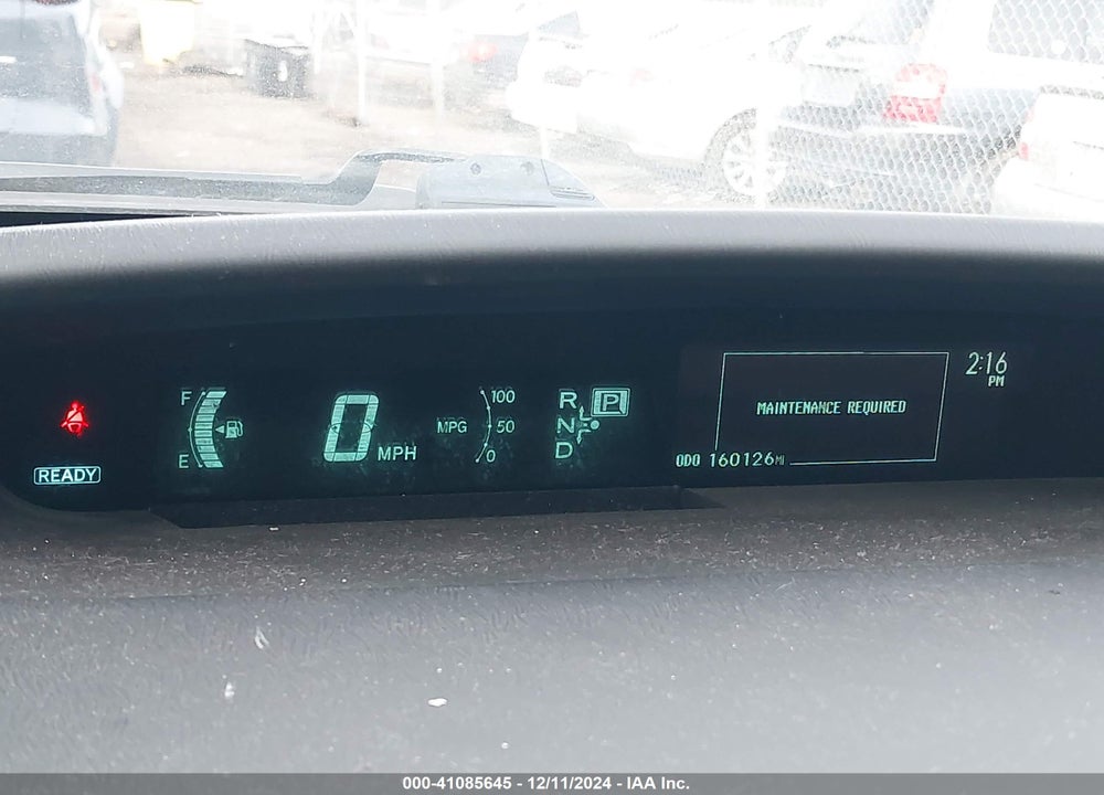 2012 TOYOTA PRIUS TWO VIN: JTDKN3DU0C5436637