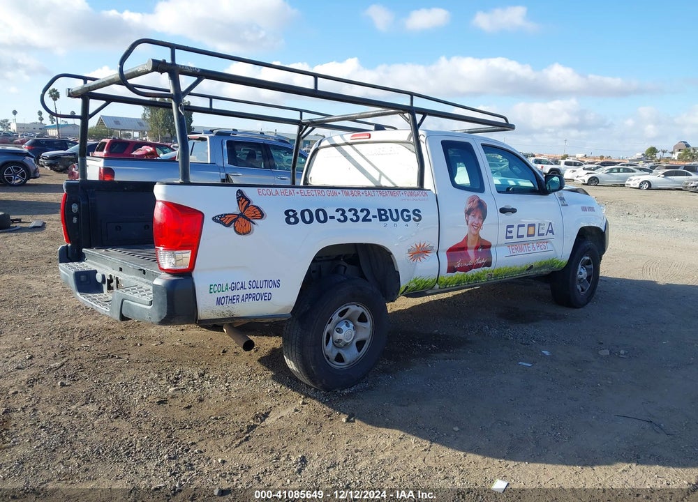 2016 TOYOTA TACOMA SR VIN: 5TFRX5GNXGX066297