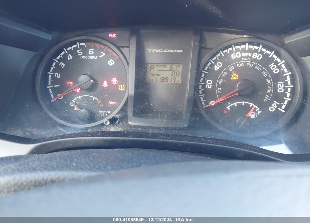 2016 TOYOTA TACOMA SR VIN: 5TFRX5GNXGX066297