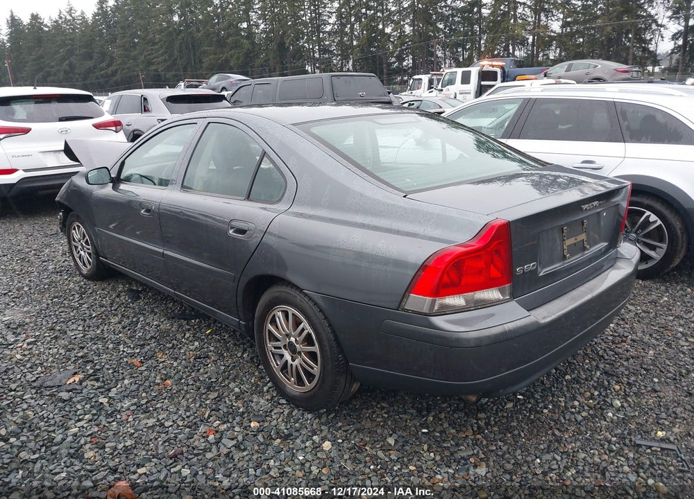 2004 VOLVO S60 2.4 VIN: YV1RS61T442351205