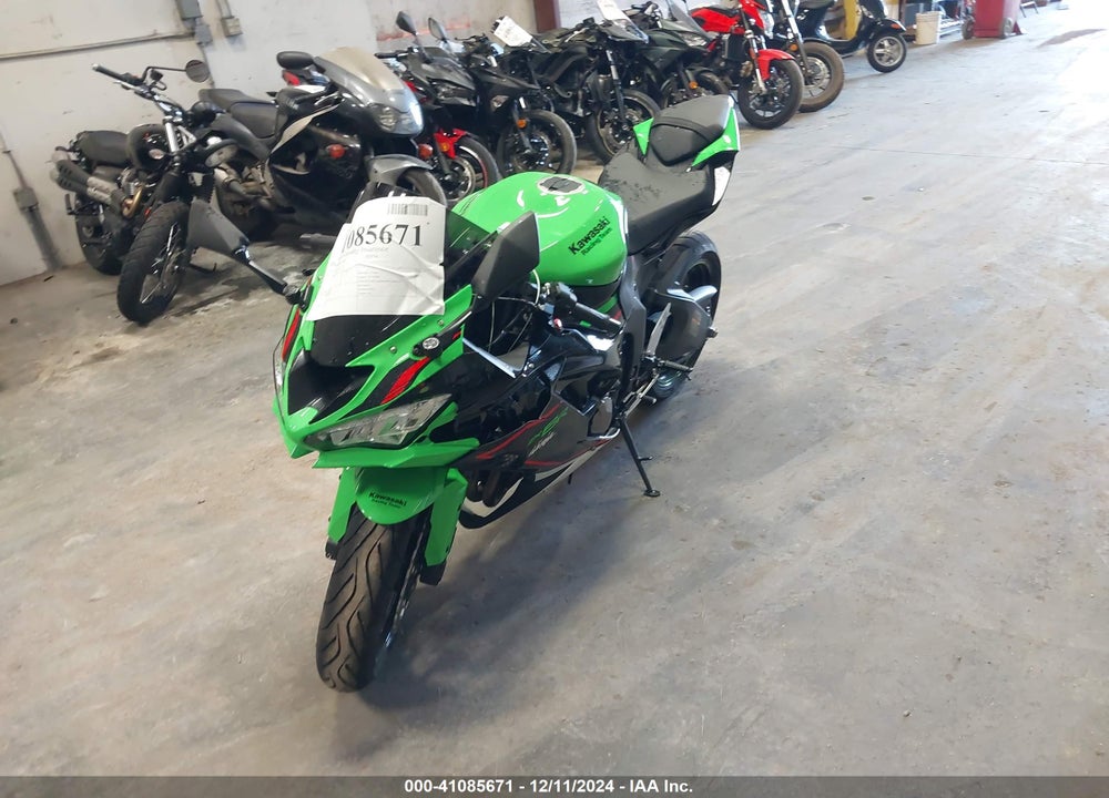 2022 KAWASAKI ZX636 K VIN: JKBZXJH1XNA013772