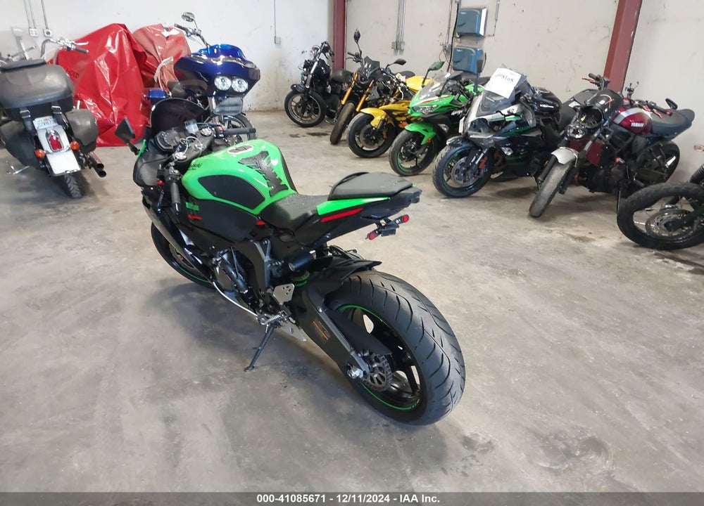 2022 KAWASAKI ZX636 K VIN: JKBZXJH1XNA013772