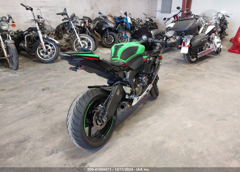 2022 KAWASAKI ZX636 K VIN: JKBZXJH1XNA013772