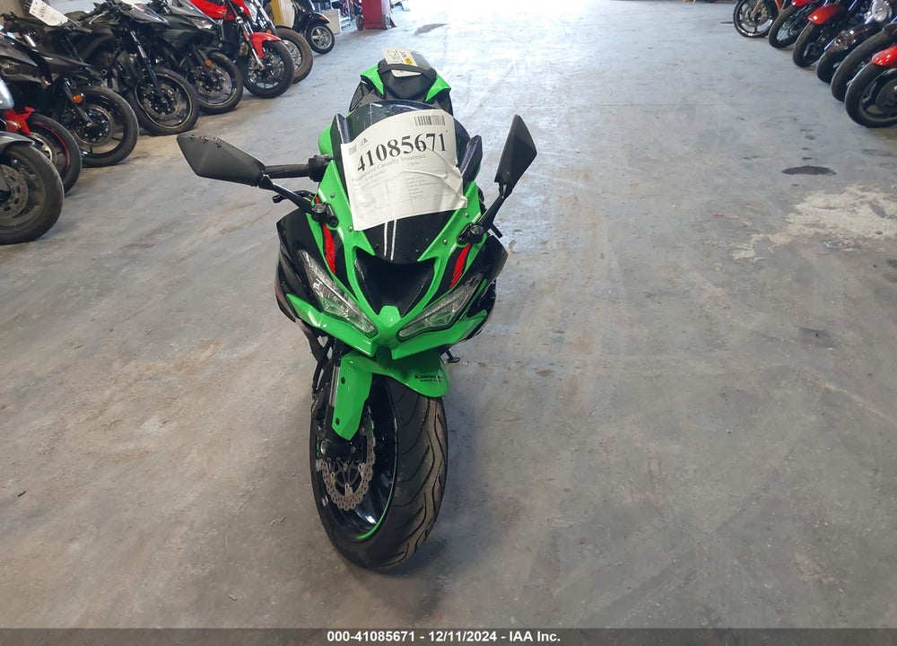 2022 KAWASAKI ZX636 K VIN: JKBZXJH1XNA013772