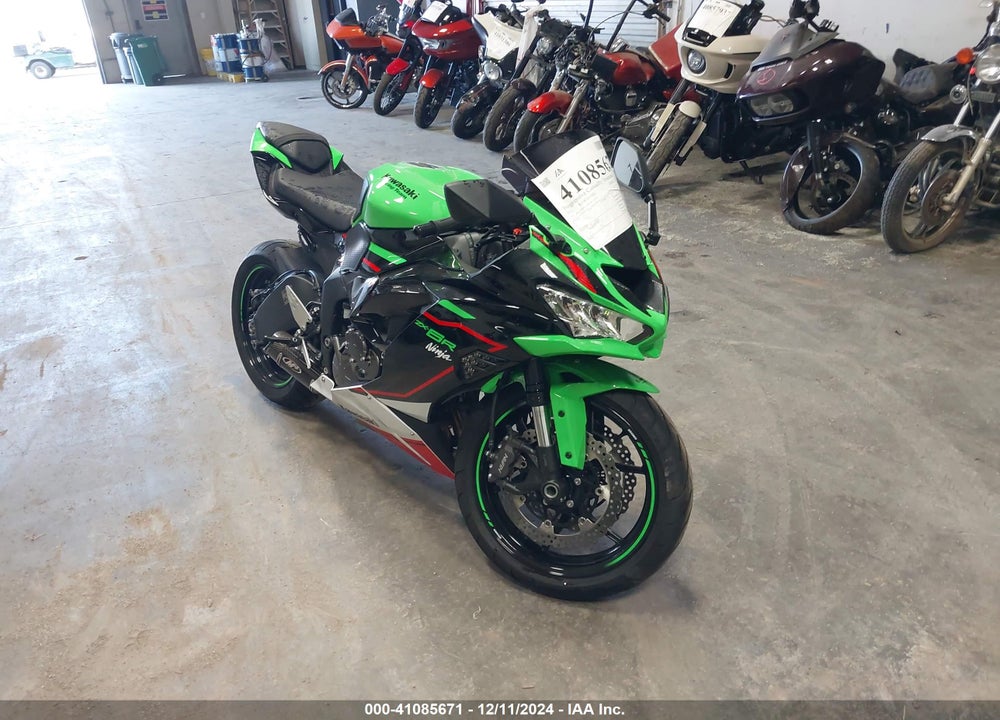2022 KAWASAKI ZX636 K VIN: JKBZXJH1XNA013772
