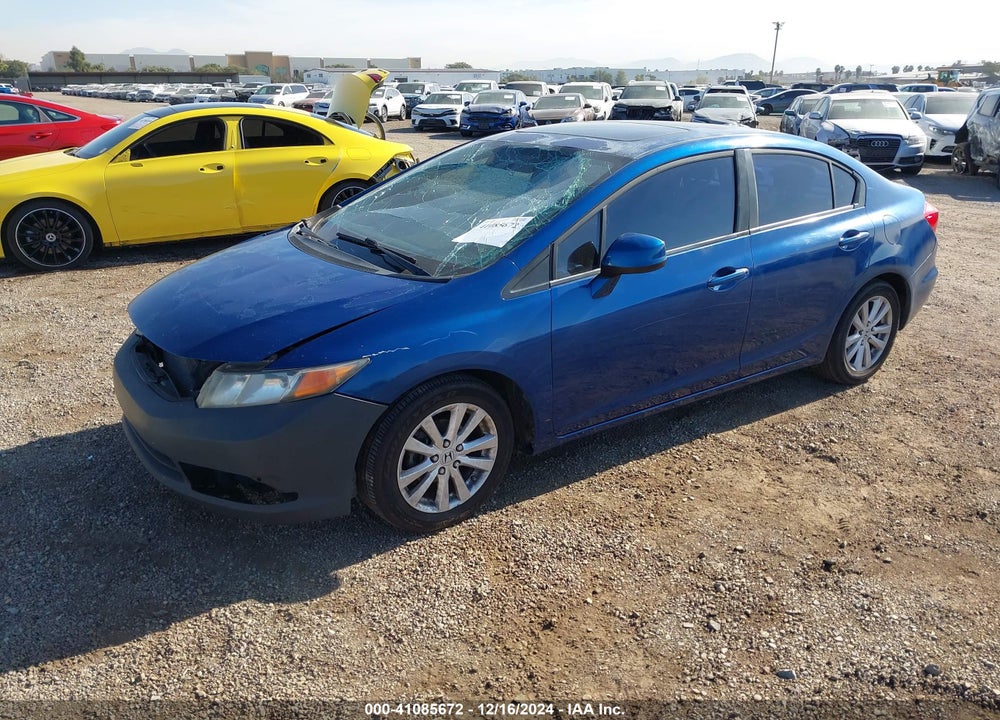 2012 HONDA CIVIC EX-L VIN: 2HGFB2F93CH505067