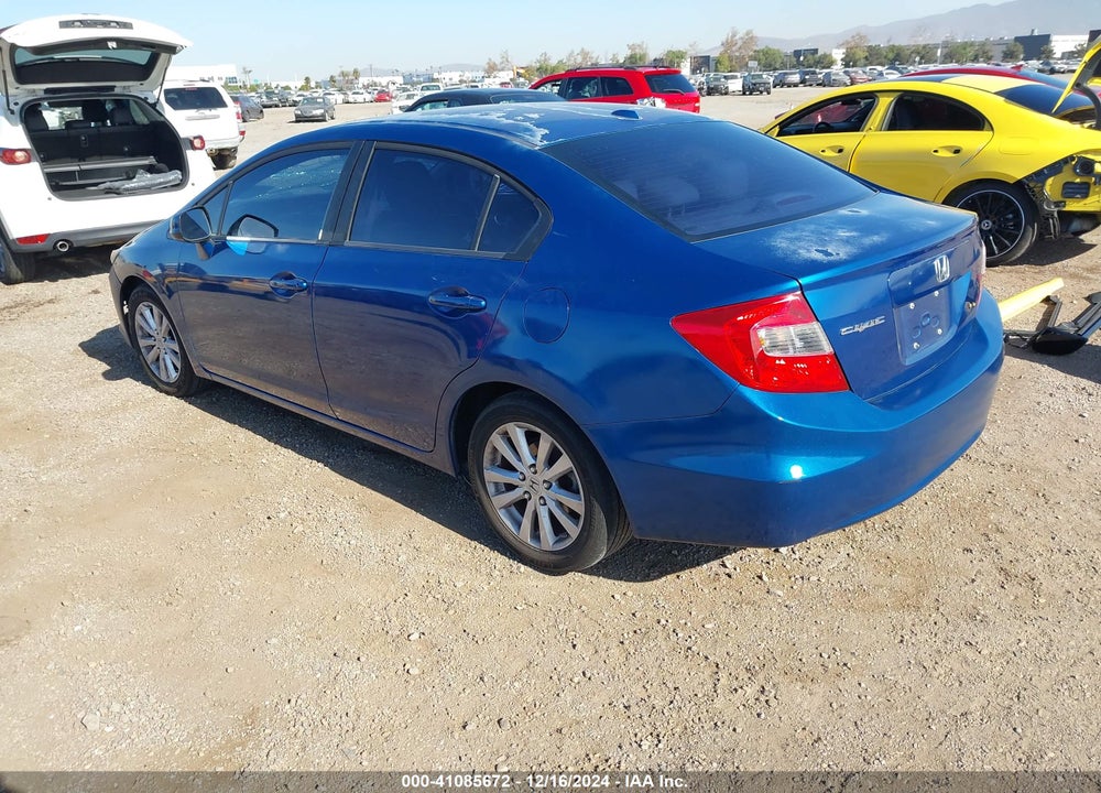 2012 HONDA CIVIC EX-L VIN: 2HGFB2F93CH505067