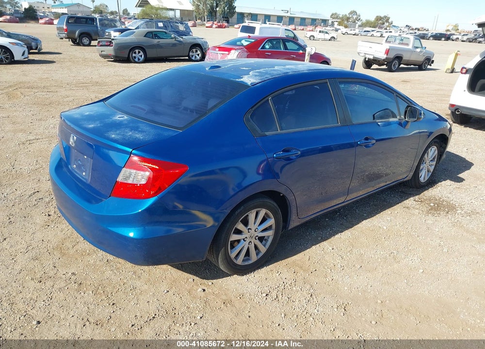 2012 HONDA CIVIC EX-L VIN: 2HGFB2F93CH505067