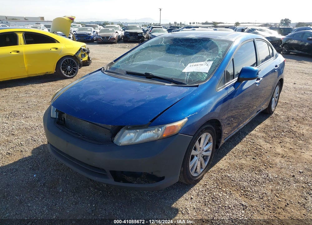 2012 HONDA CIVIC EX-L VIN: 2HGFB2F93CH505067