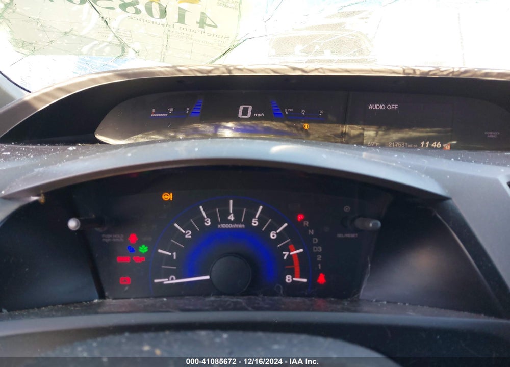2012 HONDA CIVIC EX-L VIN: 2HGFB2F93CH505067