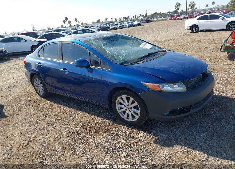 2012 HONDA CIVIC EX-L VIN: 2HGFB2F93CH505067