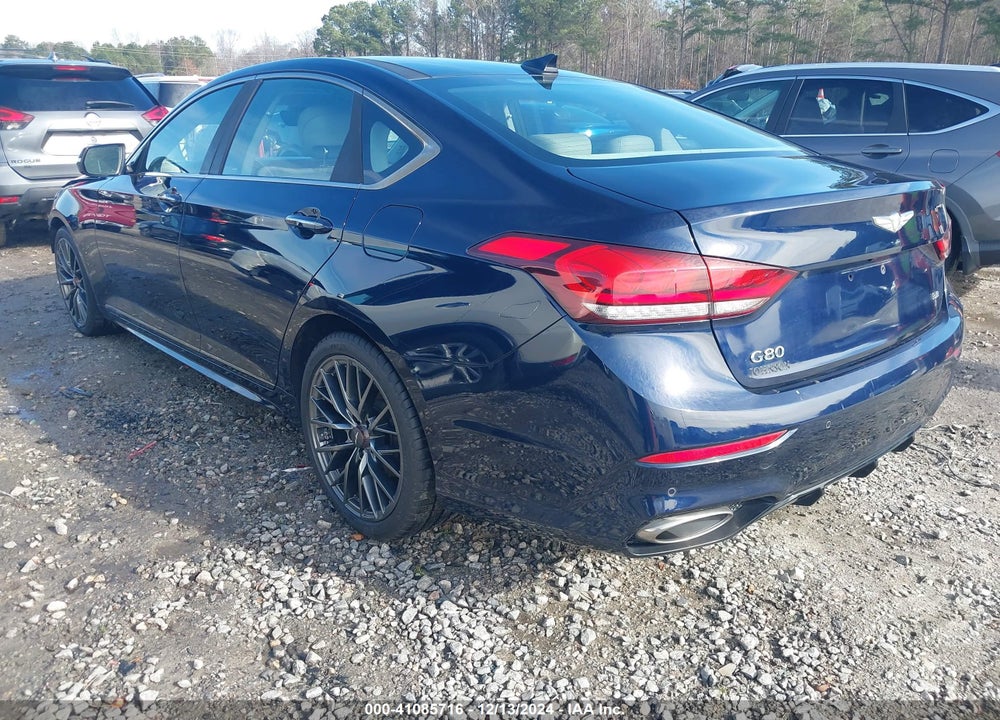2020 GENESIS G80 3.8 RWD VIN: KMTFN4JE9LU328870