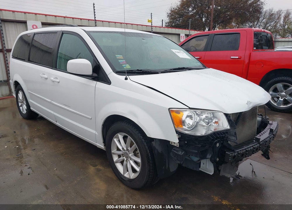 2016 DODGE GRAND CARAVAN SXT VIN: 2C4RDGCG8GR323824