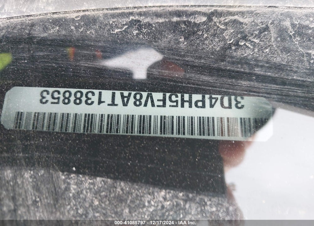 2010 DODGE JOURNEY SXT VIN: 3D4PH5FV8AT138853