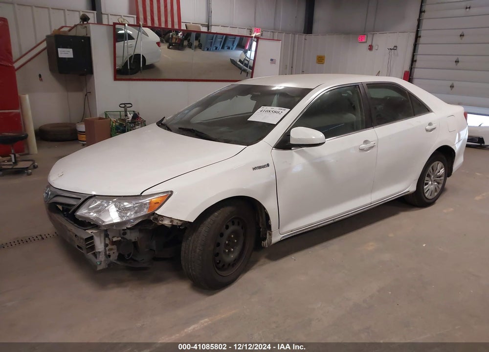 2012 TOYOTA CAMRY HYBRID LE VIN: 4T1BD1FK6CU023769