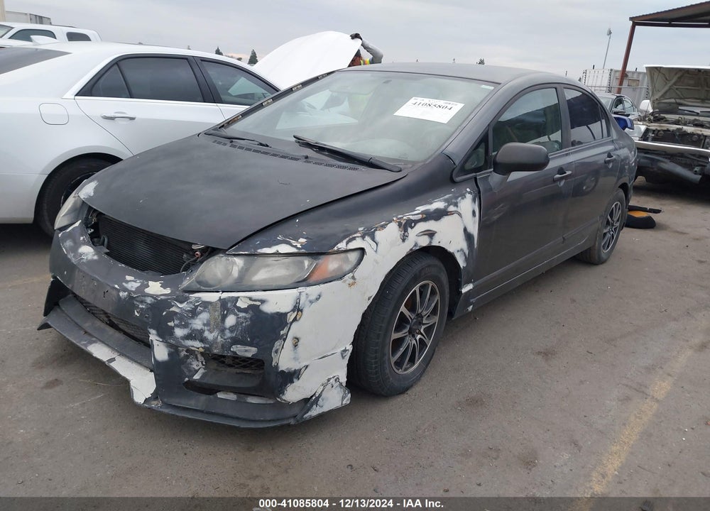 2010 HONDA CIVIC VP VIN: 19XFA1F38AE052077