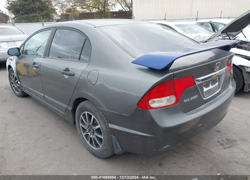 2010 HONDA CIVIC VP VIN: 19XFA1F38AE052077