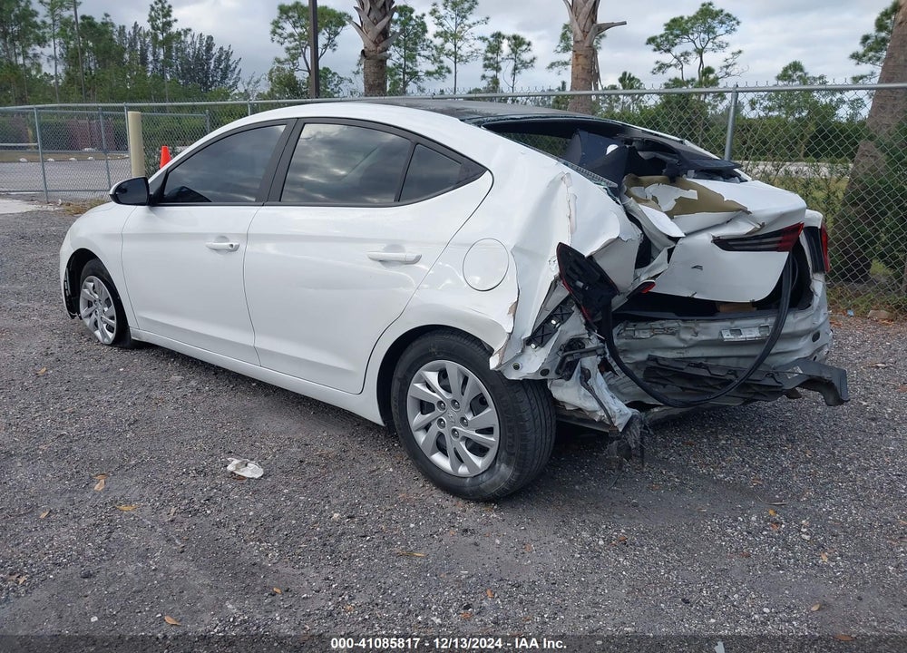 2019 HYUNDAI ELANTRA VIN: 5NPD74LF0KH495388