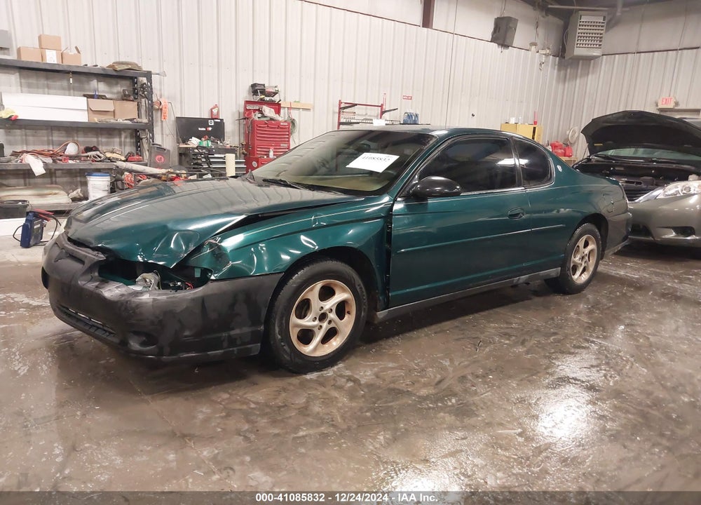2000 CHEVROLET MONTE CARLO LS VIN: 2G1WW12E4Y9335943