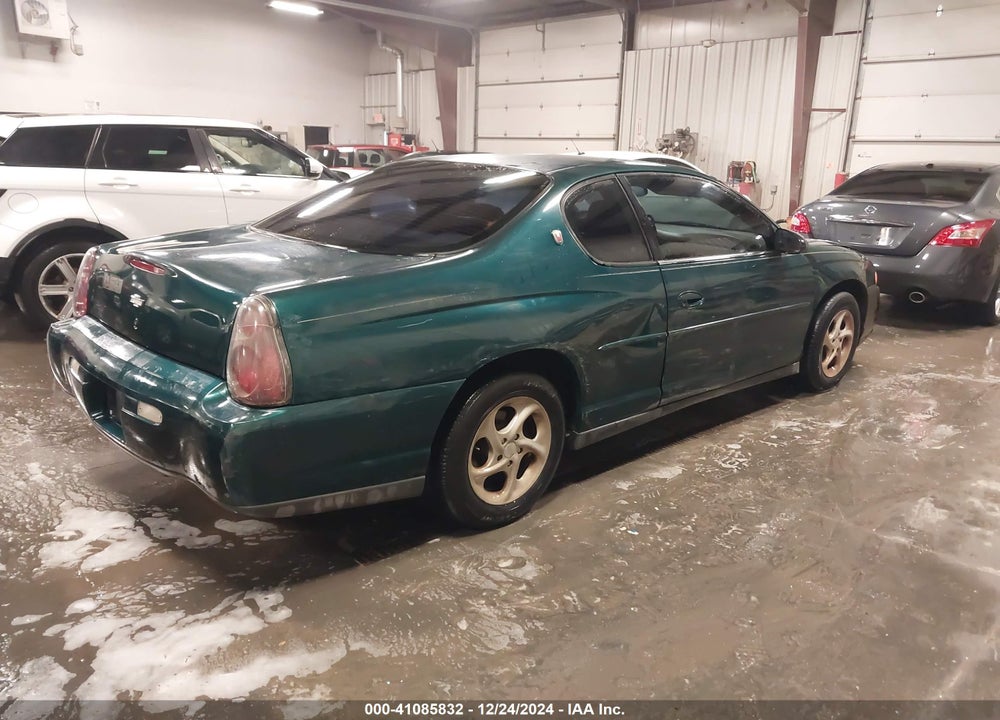2000 CHEVROLET MONTE CARLO LS VIN: 2G1WW12E4Y9335943