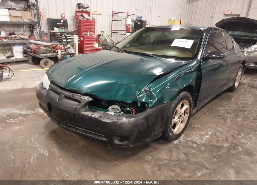 2000 CHEVROLET MONTE CARLO LS VIN: 2G1WW12E4Y9335943