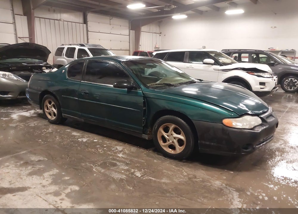 2000 CHEVROLET MONTE CARLO LS VIN: 2G1WW12E4Y9335943