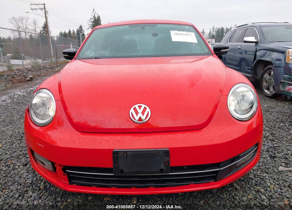 2012 VOLKSWAGEN BEETLE 2.0T TURBO VIN: 3VWVA7AT6CM620418