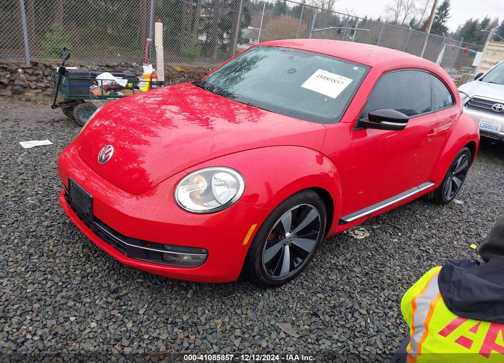 2012 VOLKSWAGEN BEETLE 2.0T TURBO VIN: 3VWVA7AT6CM620418