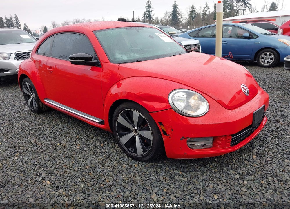 2012 VOLKSWAGEN BEETLE 2.0T TURBO VIN: 3VWVA7AT6CM620418