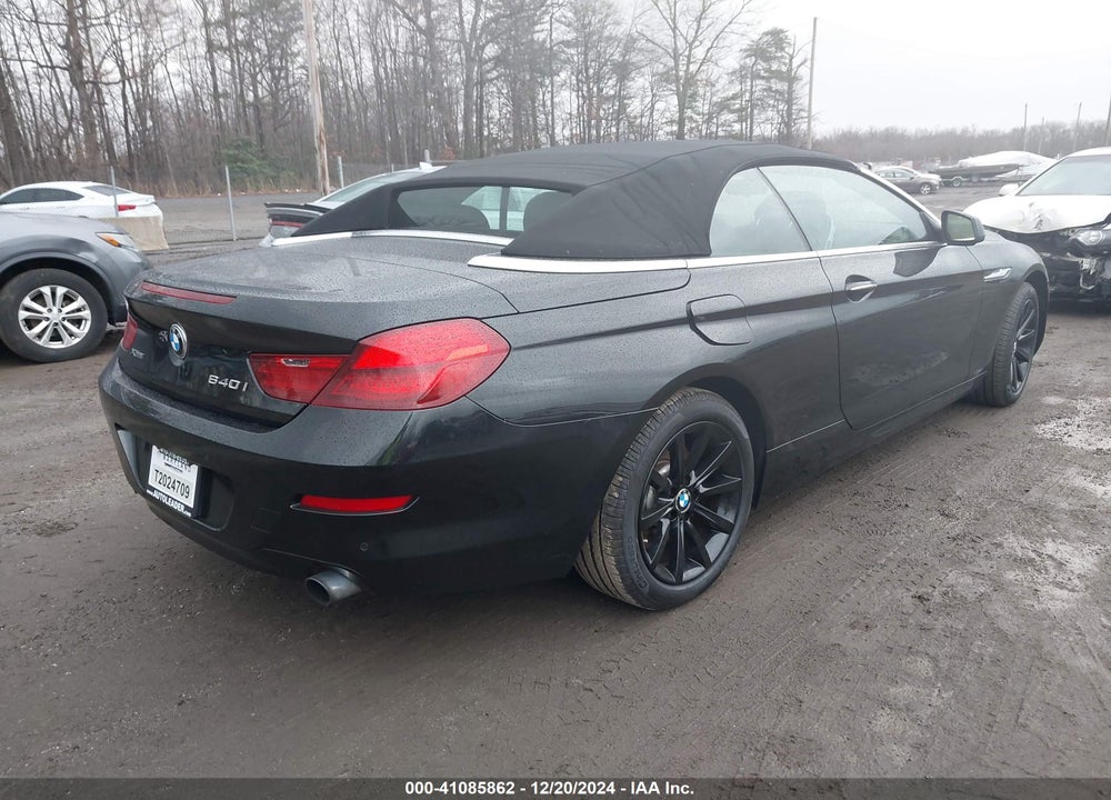 2014 BMW 640I XDRIVE VIN: WBAYP5C54EDZ27812