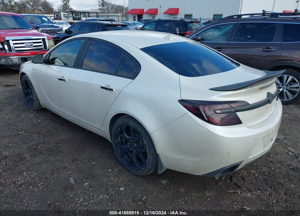 2014 BUICK REGAL GS VIN: 2G4GT5GXXE9322921