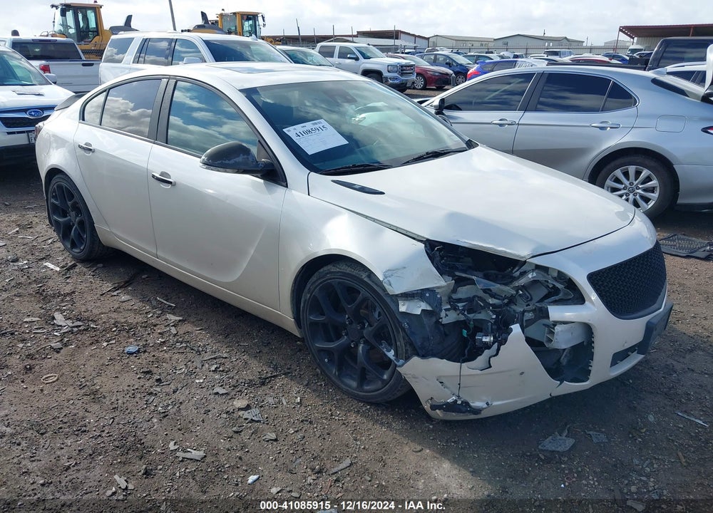 2014 BUICK REGAL GS VIN: 2G4GT5GXXE9322921